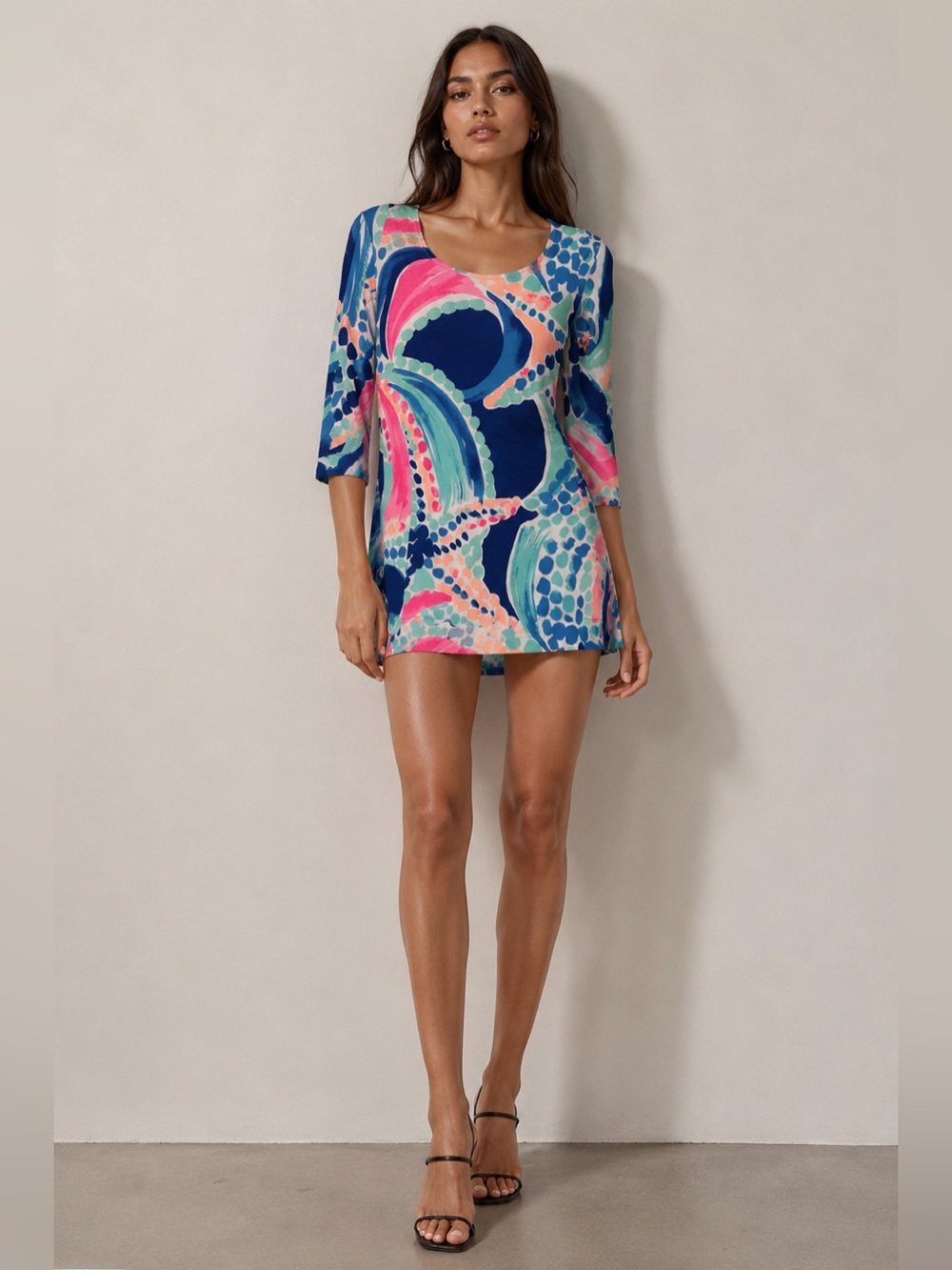 Lilly pulitzer multi ocean jewels Ariana dress